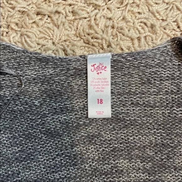 Girl’s Justice Cardigan - Picture 2 of 3